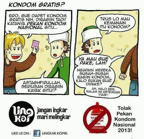 02 12 2013 tolak pekan kondom nasional