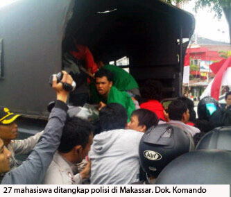 19 02 2014 27 aktivis komando ditangkap polisi