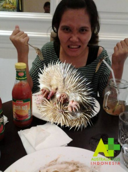 Inilah foto selfia Sovia Noviza Ginting yang menjadi pemenang kompetisi (Credit: ABC) 