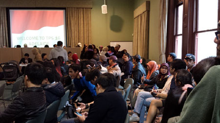 Suasana pemungutan suara pilpres 2014 di kota Adelaide, Australia Selatan. (Foto: Faruq Al Haqi-PPLN South Australia)