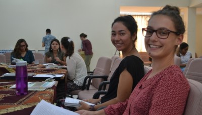 Mahasiswa Amerika belajar pancasila di Jogja. foto : UGM