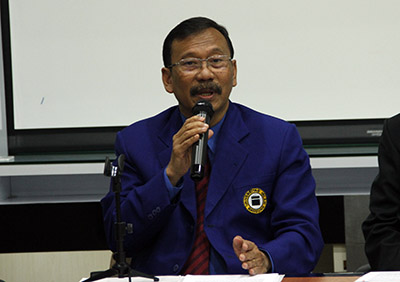 Prof.Dr.dr.M. Thaufiq S. Boesoirie, Rektor Unisba. Foto : Fauzan