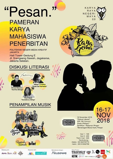 Pameran Karya Mahasiswa Penerbitan Pesan