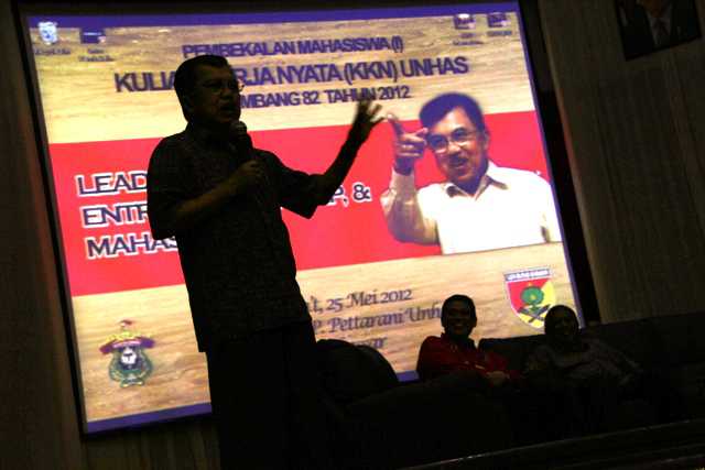 JK Bekali Mahasiswa Unhas Jurus Leadership dan Enterpreuneurship