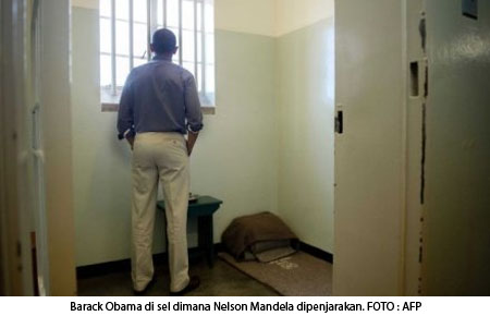 01 07 2013 Barrack Obama di Sel Mandela