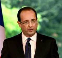 Presiden Francois Hollande