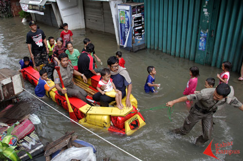 Kondisi Banjir di Benhill