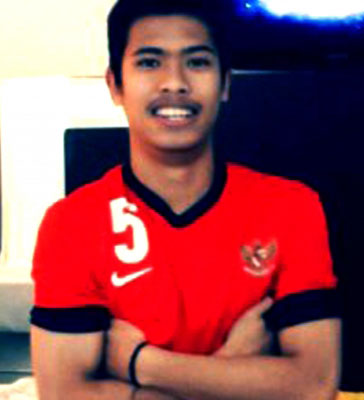 Dinan Javier, Pemain Timnas U-19 Diterima Kuliah di Managemen UGM