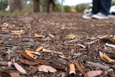 Lebih dari 7 milyar puntung rokok dibuang di Australia tiap tahunnya, dan membutuhkan lebih dari 15 tahun untuk terurai. (Foto: Damien Larkins)