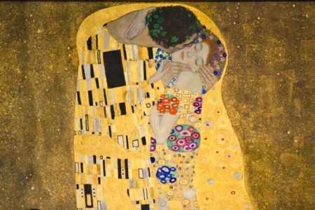 Lukisan karta Gustav Klim, 'The Kiss' (Foto: ABC Licensed)