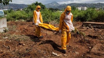 Australia sudah diminta untuk membantu masalah Ebola di Afrika Barat  FOTO : AFP, Florian Plaucheur.