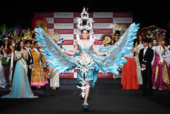 Miss Thailand Punika Kulsoontornrut. FOTO : AFP