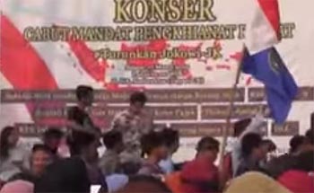 Petisi Mahasiswa Riau : Cabut Mandat Jokowi