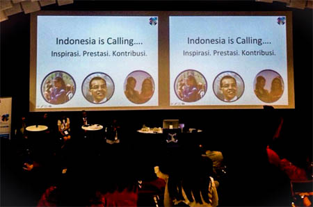Kegiatan untuk memberikan inspirasi soal kesempatan luas di Indonesia. Foto: Facebook, PPIA University of Melbourne.