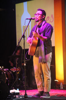 Aditya Sofyan di acara Miles Singapure LSPR Jakarta.