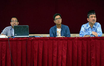 Diskusi "Bisakah Foto Berbicara" di kampus UGM. Foto. 