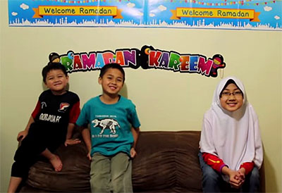 Serunya Anak-anak di Australia Menjalankan Puasa