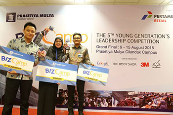 Alumnus Teknik Lingkungan UI Juarai Kompetisi Beasiswa Bizcamp Challenge 2015