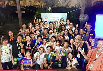 50 mahasiswa delegasi Program Pertemuan Pemuda se-ASEAN dalam AYLA 3rd Advocacy Camp.  Dok. Panitia