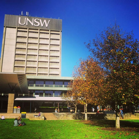 Salah satu sudut kampus UNSW. FOTO : Facebook/UNSW