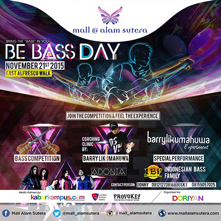 11 11 2015 Be Bass Day