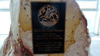 Dr Jack Collins mendapat gelar "pa'daengang", Daeng Matutu, yang artinya "Yang Teliti" dalam Bahasa Makassar.