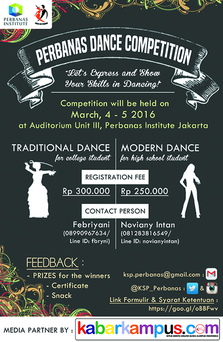 25 02 2016 Perbanas Dance Competition
