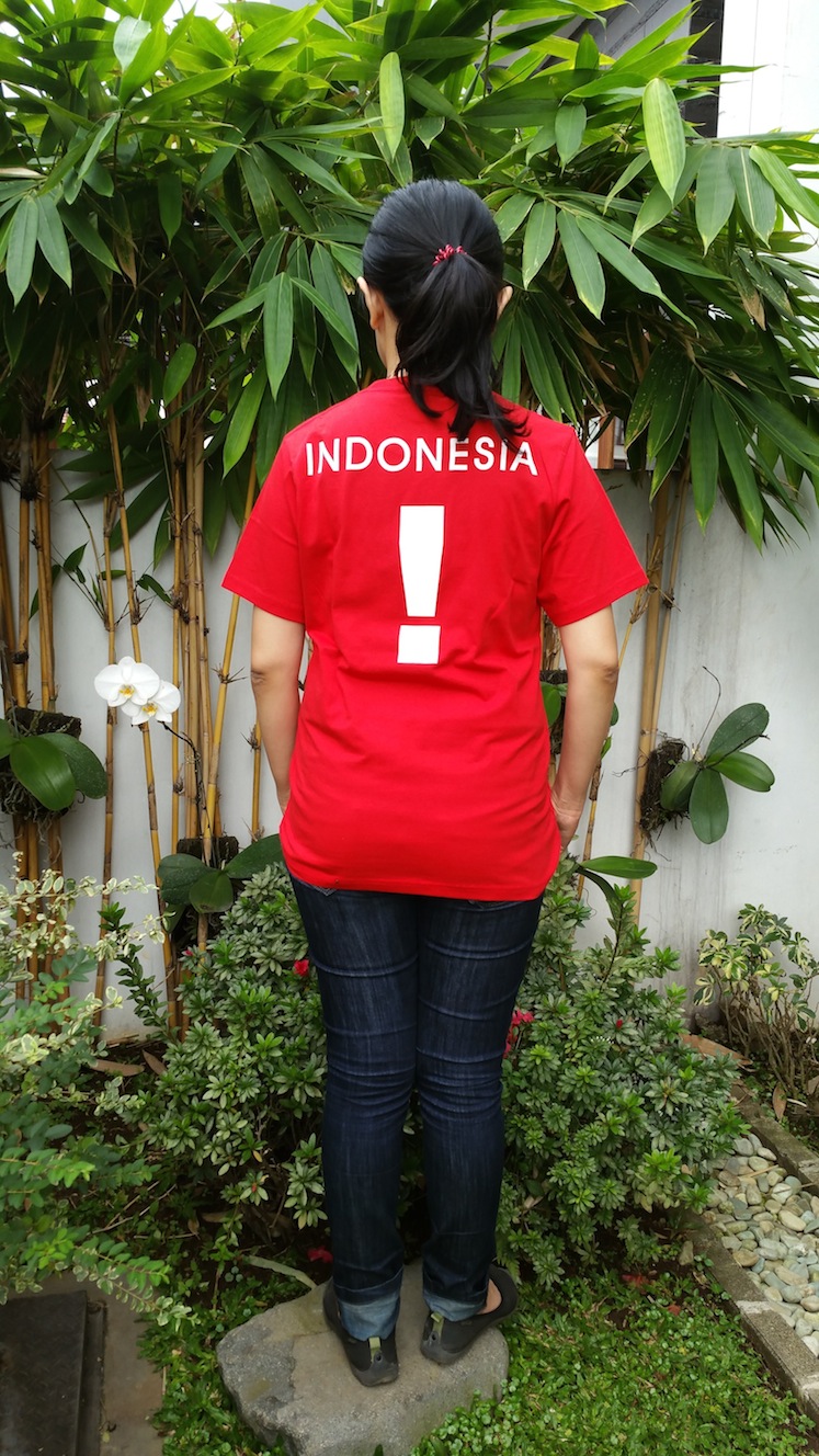 i-Tshirt Indonesia ! Merah