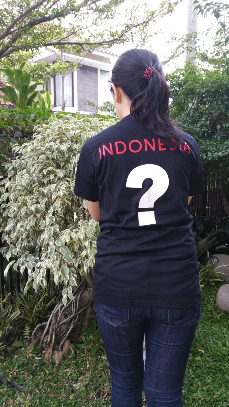 i-Tshirt Indonesia ? Hitam