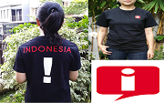 i-Tshirt Indonesia ! Hitam