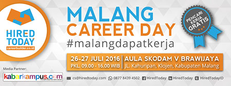25 06 2016 Malang Career Day