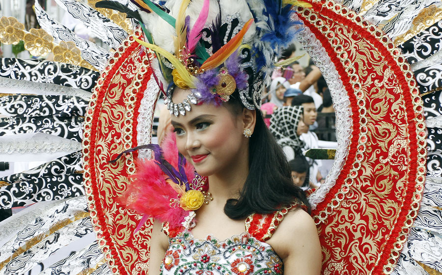 Aneka Burung Cantik di Karnaval Asia Afrika 2016