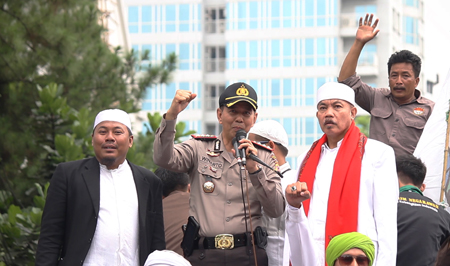 Inilah Pernyataan Kapolrestabes Bandung Mendukung Demo FPI