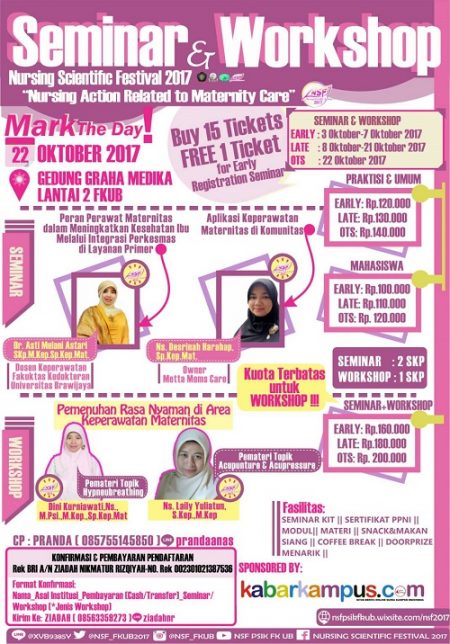 Nursing Scientific Festival UB 2017