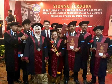 Unsika Lantik Petugas Kebersihan dan Keamanan Sebagai Sarjana