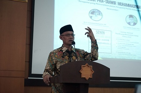 Jelang Pilpres, Haedar Nashir Ajak Masyarakat Merenung