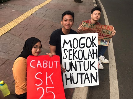 Mogok Sekolah untuk Hutan