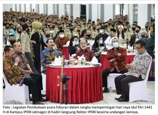 Gelar Halalbihalal di Tengah Pademi, Rektor IPDN Diminta Mundur