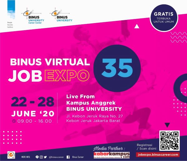 Binus Virtual Job Expo 2020