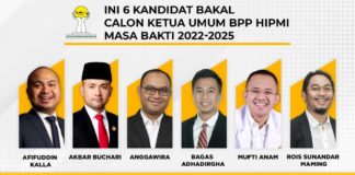 Ini 6 Kandidat Bakal Calon Ketua Umum BPP HIPMI Masa Bakti 2022-2025