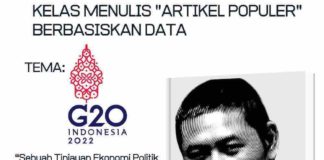 Kelas Menulis Tematik Tentang “G20 Indonesia 2022”