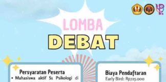 Lomba Debat dan Lomba Poster Psyferia