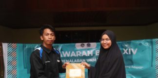 Ishak ditetapkan menjadi Ketua Umum LPM Penalaran UNM 2022/2023