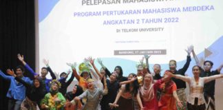 Pelepasan Pertukaran Mahasiswa Merdeka di Tel-U