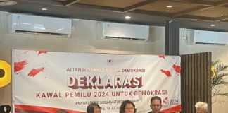 Aldera Deklarasi Kawal Pemilu 2024