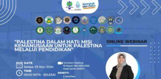 Misi Kemanusiaan untuk Palestina melalui Pendidikan bersama Mahasiswa STAIN Majene Sulbar