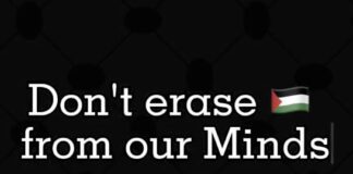 Jangan Hapus Palestina dari Pikiran!