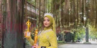 Nova Raih 1st Runner Up Beauty Muslimah Jawa Barat & Top 5 Best Talent Indonesia