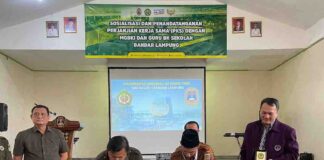 Unjani Tandatangani Kerja Sama dengan MGBKI dan Guru BK Kota Bandar Lampung