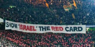 Show Israel the Red Card di Seluruh Dunia
